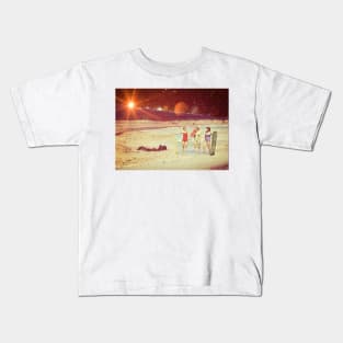 Endless Galactic Summer by MontagealaBira Kids T-Shirt